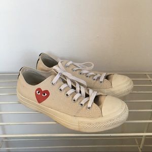 Play Comme Des Garcons x Converse Canvas Sneakers